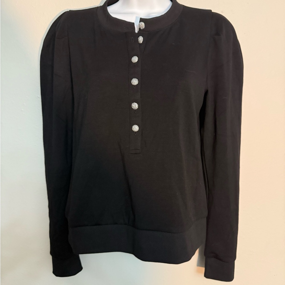 White House Black Market Classic Black Top